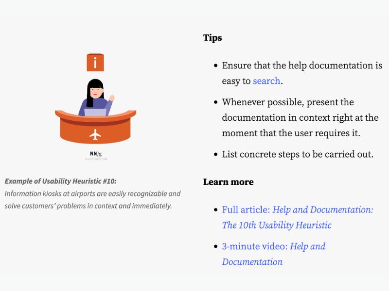 10 Usability Heuristics for User Interface Design