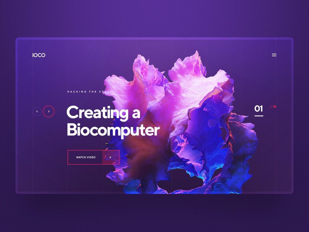 3D UI/UX Design