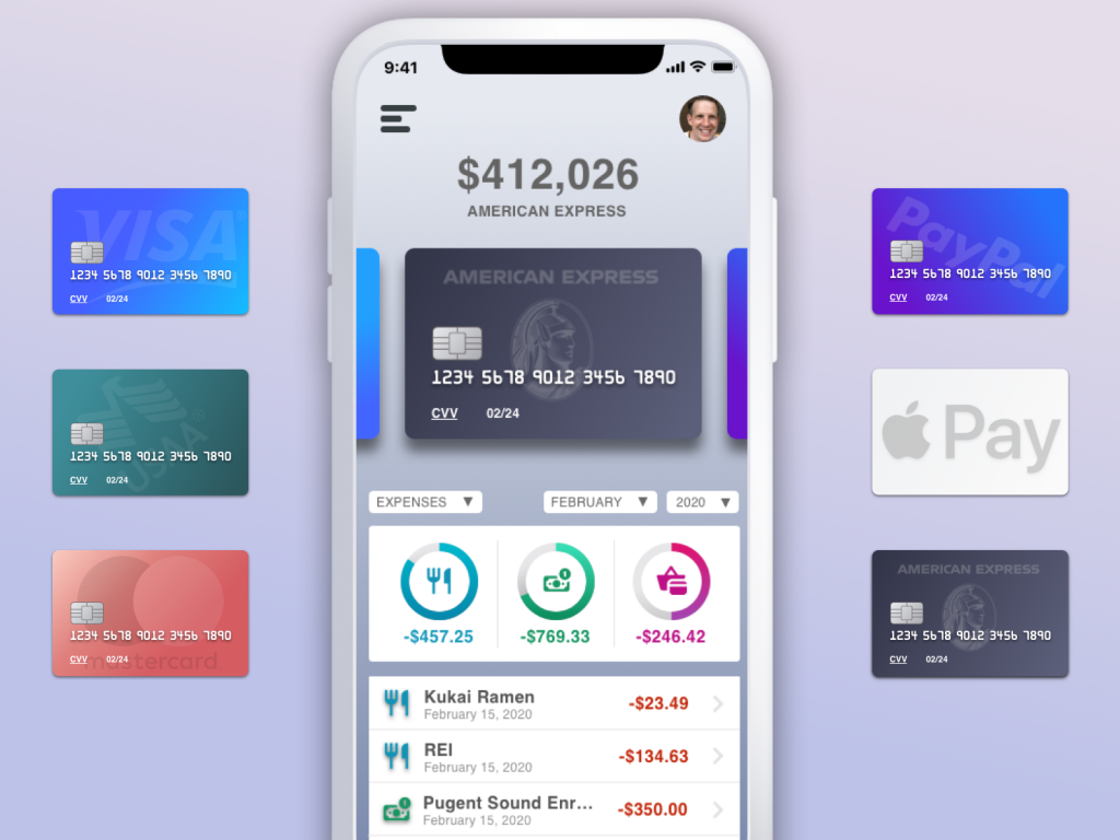 e-Wallet UI/UX Design