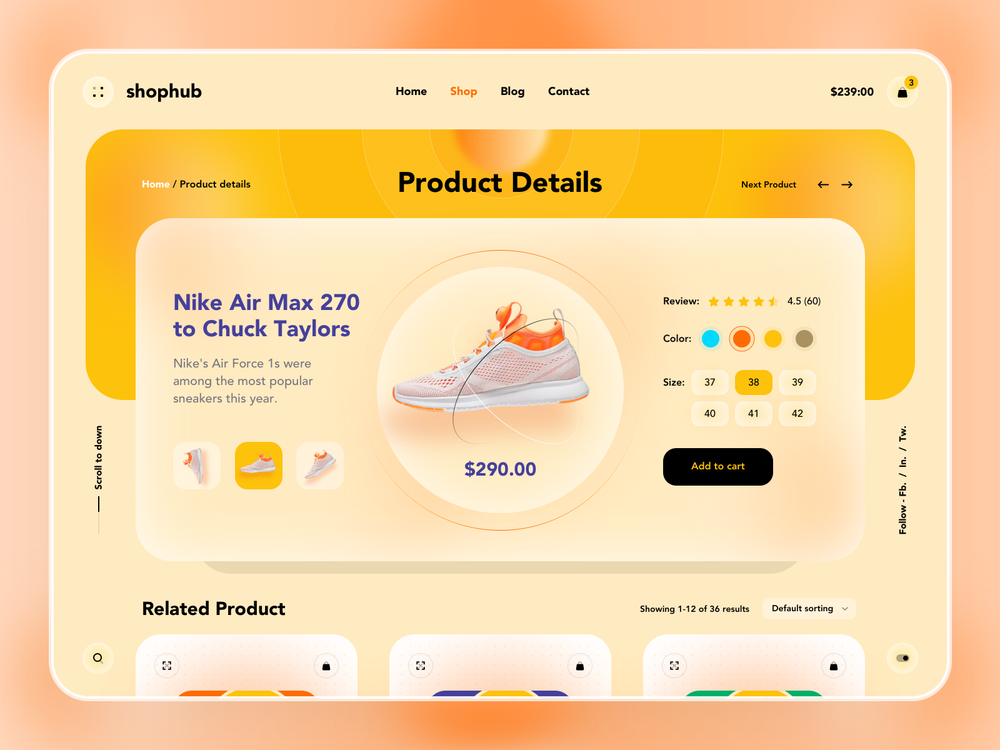 eCommerce UI/UX Design