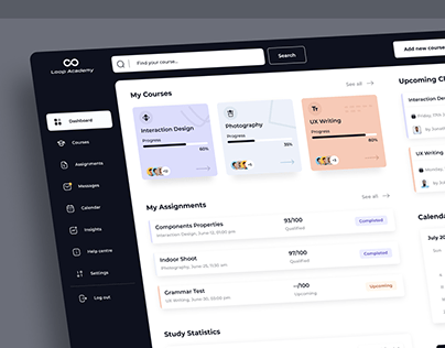 eLearning UI/UX Design